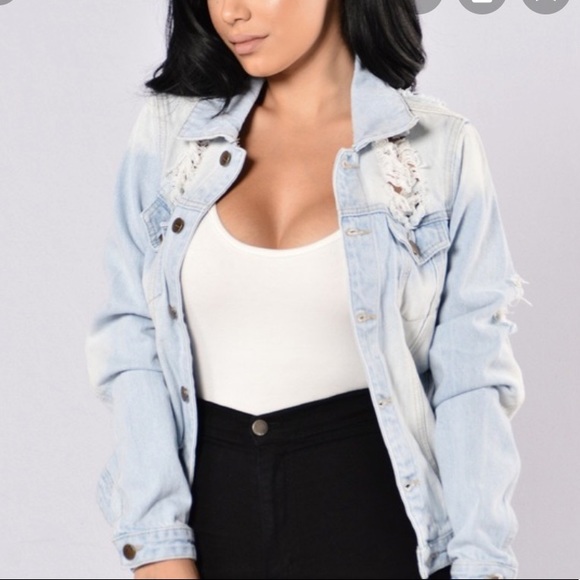Fashion Nova Jean Jacket - Picture 2 of 3